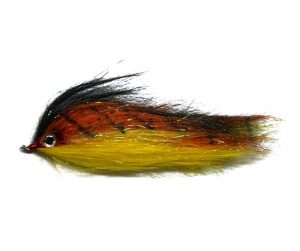 Mouche BAITFISH TANDEM Orange Attractor 