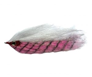 Mouche BAITFISH TANDEM Pink/White 