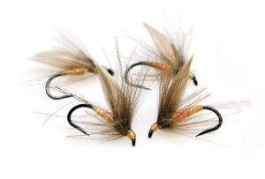 KIT mouches d'Ornans Taille 18 corps orange 